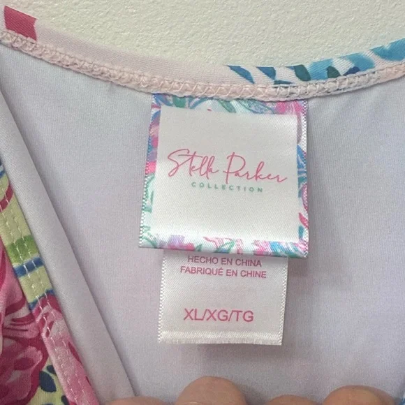 Stella Parker Ruffle Floral Print One Piece Swimsuit - Picture 14 of 15